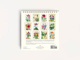 Cavallini 2027 DESK Calendar - Flora & Fauna