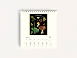 Cavallini 2027 DESK Calendar - Foraging