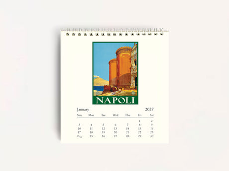 Cavallini 2027 DESK Calendar - Italia
