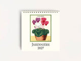 Cavallini 2027 DESK Calendar - Jardiniere