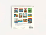 Cavallini 2027 DESK Calendar - San Francisco