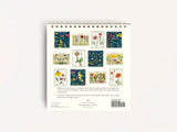 Cavallini 2027 DESK Calendar - Wildflowers