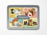 Cavallini Vintage Magnet Set - Cats