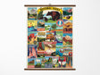 Cavallini Vintage School Chart - National Parks