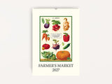 Cavallini 2027 WALL Calendar - Farmer's Market