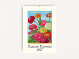 Cavallini 2027 WALL Calendar - Garden Flowers