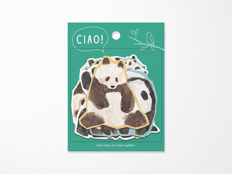 Ciao Panda Sticker Pack