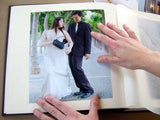 Collezione 14 x 14 Italian Handmade Distressed Leather Photo Album