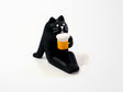 Concombre Figurine Cat Drinking Beer
