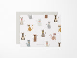 Cool Cat Flat Notes - Boxed Set of 6