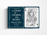 Court of Thorns and Roses Official Playing Card Set (Night Court Inner Circle)
