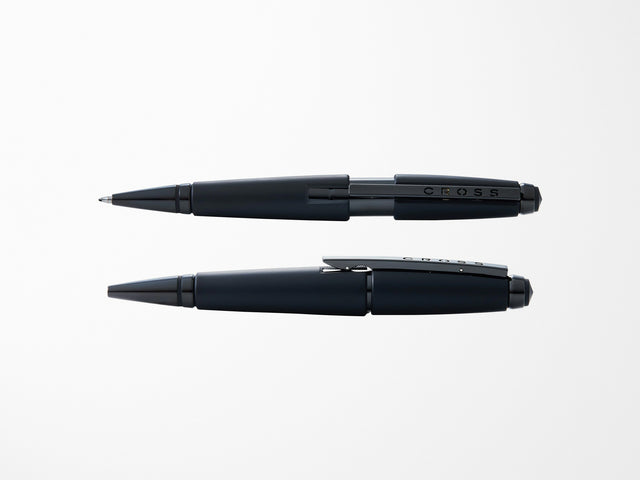 Cross Edge Rollerball Pen - Matte Black Lacquer