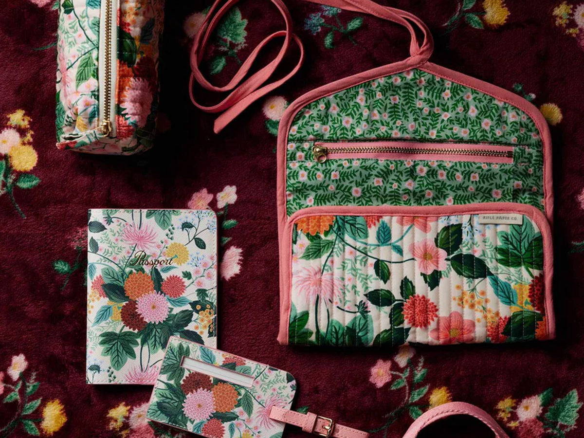 Dahlia Quilted Jewelry Organizer