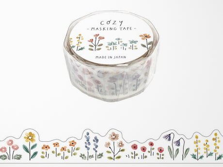 Die Cut Washi Tape - Cozy Flower