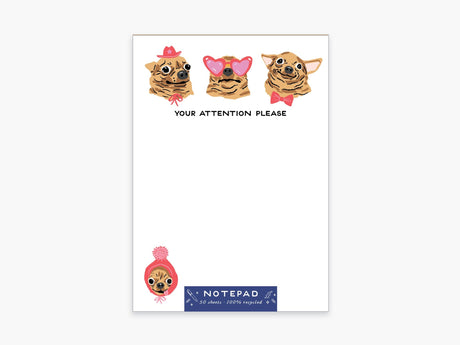 Dogs Notepad