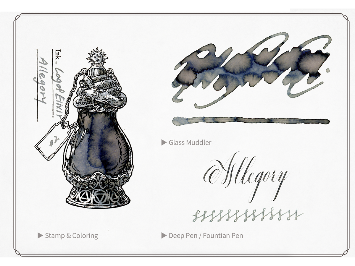 Dominant Industry Allegory Archiving Bottled Ink