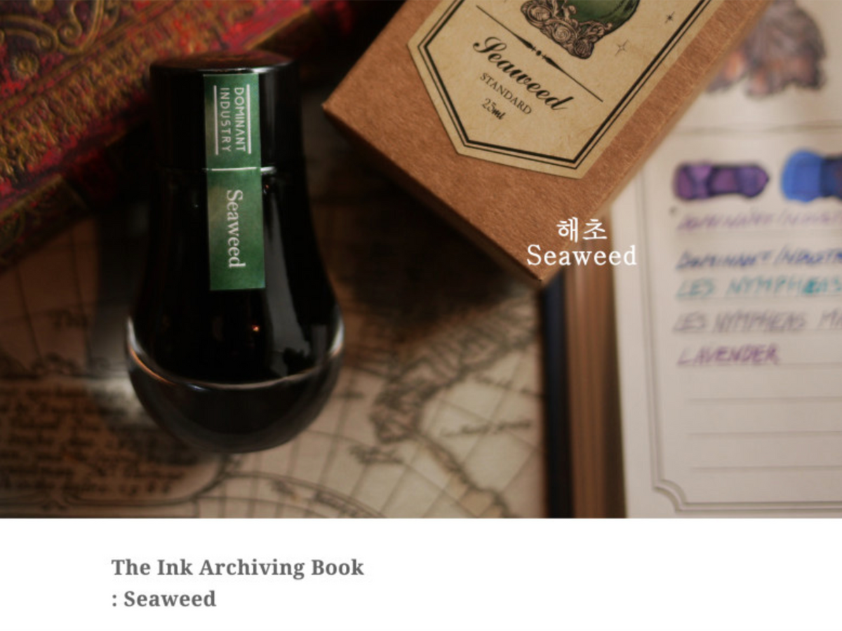Dominant Industry Seaweed Archiving Bottled Ink