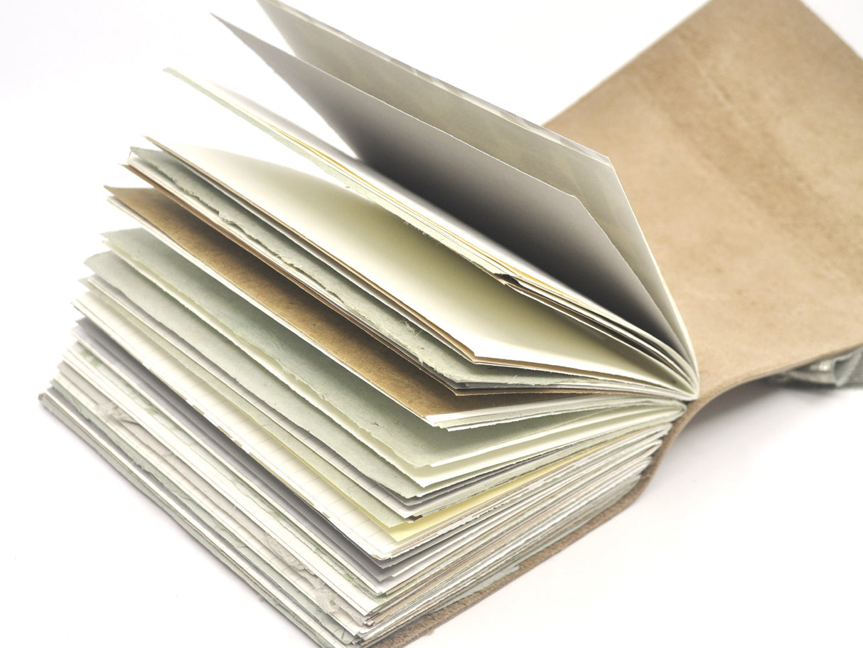 Dune Grass One of a Kind Leather Journal