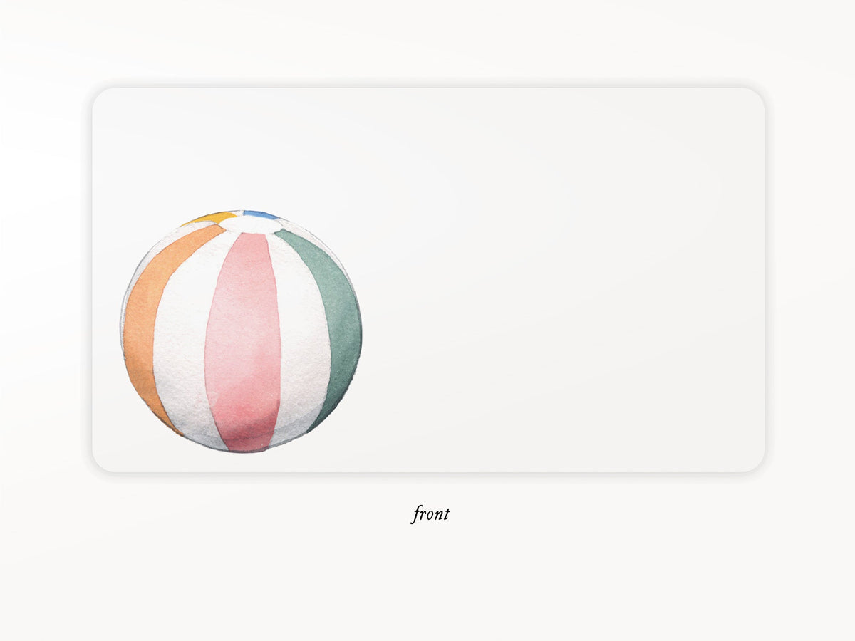 E. Frances Little Notes® - Beach Ball