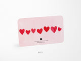 E. Frances Little Notes® - Mini Hearts Blush