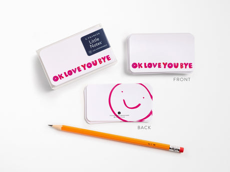 E. Frances Little Notes® - Okloveyoubye