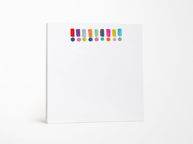 Exclamation Square Notepad