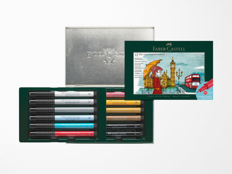 Faber-Castell Artist Pitt Pen Set - City Collection - London