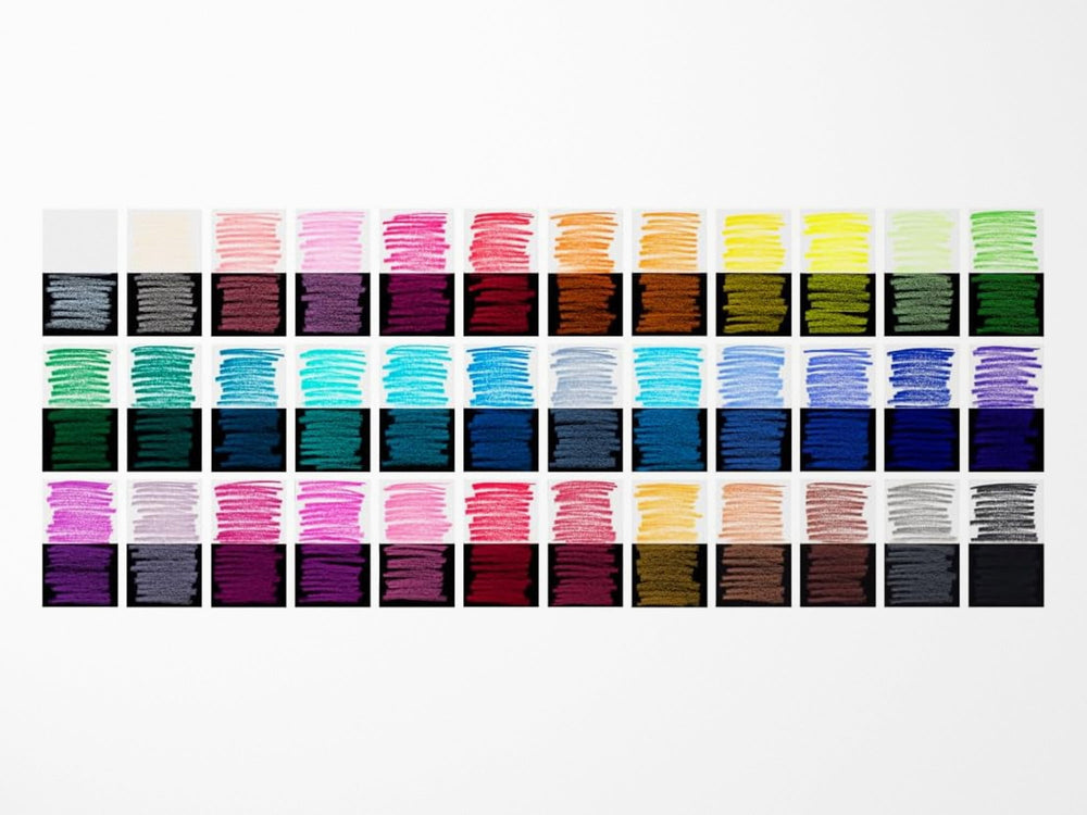 Faber Castell Black Edition Colored Pencils - Basic Colors 36 Set