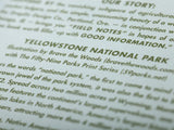 Field Notes National Parks Series F Memo Book Set of 3