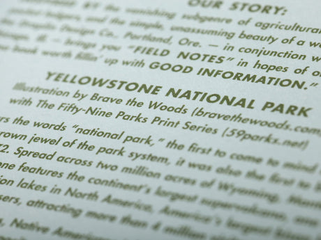 Field Notes National Parks Series F Memo Book Set of 3