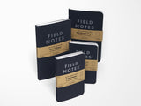 Field Notes Pitch Black Notebook Set of 2