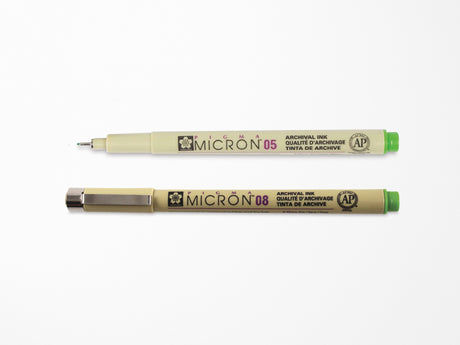 Fresh Green Pigma Micron Pen