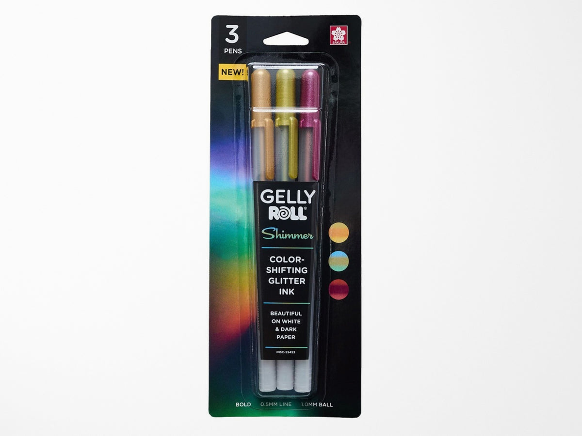 Gelly Roll Shimmer Pens, Set of 3 Comet