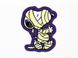 Glowing Mummy Snoopy Die Cut Sticker