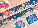 Gold Foil Sea Washi Tape