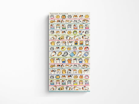 Goro-Goro Nyansuke Cats Vol. 2 Sticker Sheet
