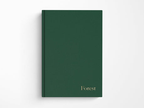 Heritage Collection Bookcloth Journal with Plain Pages