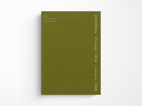 Hightide 2027 Monthly Diary Coton A5