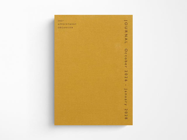Hightide 2027 Monthly Diary Coton A5