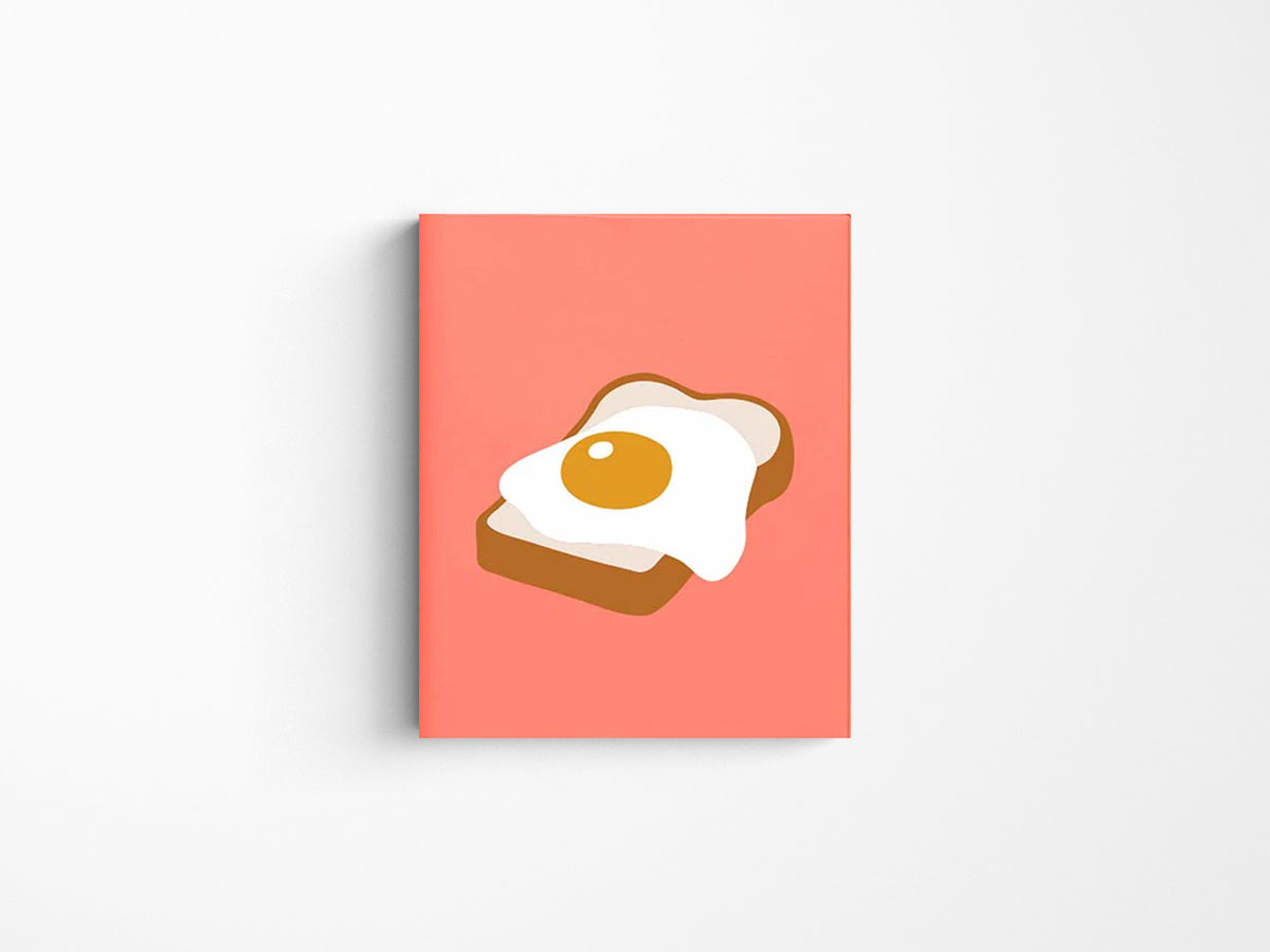 Hightide 2027 Monthly Diary Egg Toast Square