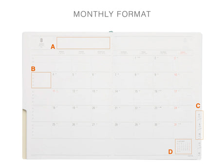 Hightide 2027 Weekly Diary Classic A5