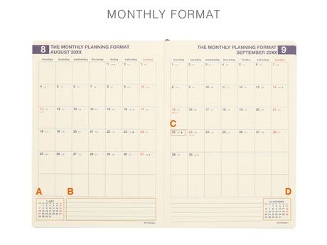 Hightide 2027 Weekly Diary Minute Manager A5