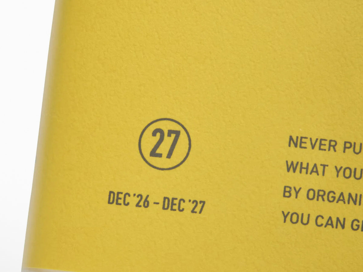 Hightide 2027 Weekly Schedule Book Nähe A5 Vertical