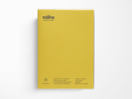 Hightide 2027 Weekly Schedule Book Nähe A5 Vertical