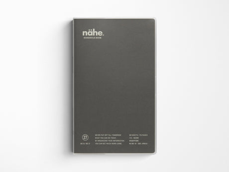Hightide 2027 Weekly Schedule Book Nähe B6 Slim Vertical