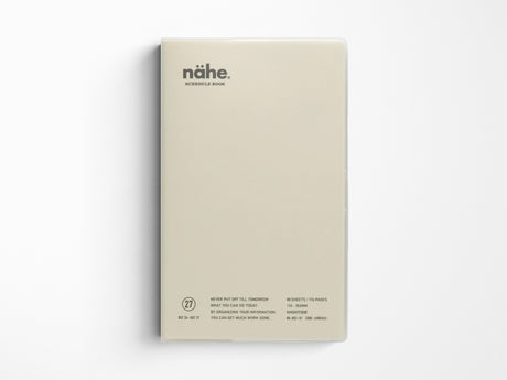 Hightide 2027 Weekly Schedule Book Nähe B6 Slim Vertical