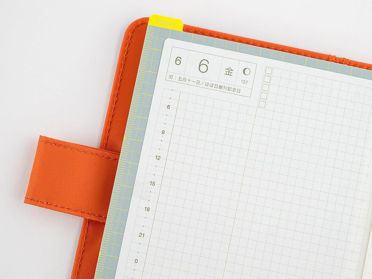 Hobonichi Pencil Board for A5 Size - Ice Gray x Yellow