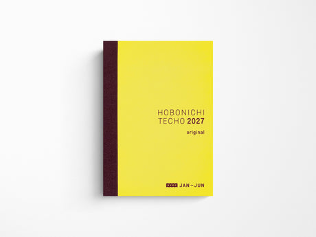Hobonichi Techo 2027 Original Avec Books A6 Set of 2