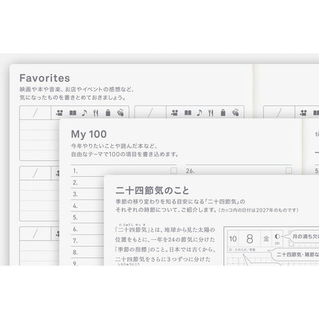 Hobonichi Techo 2027 Original Book A6 - JAPANESE