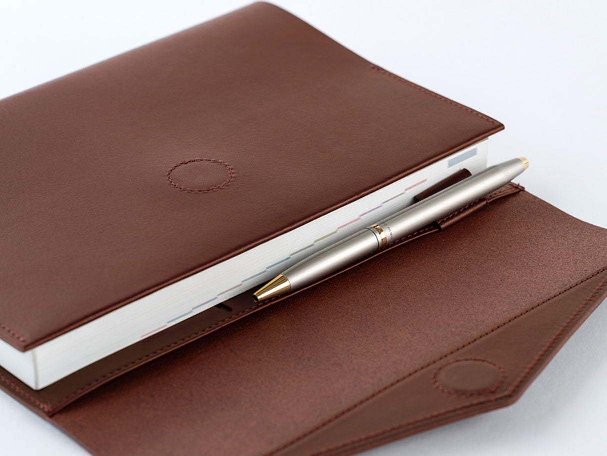 Hobonichi Techo A5 Cousin Cover - Glow: Chianti